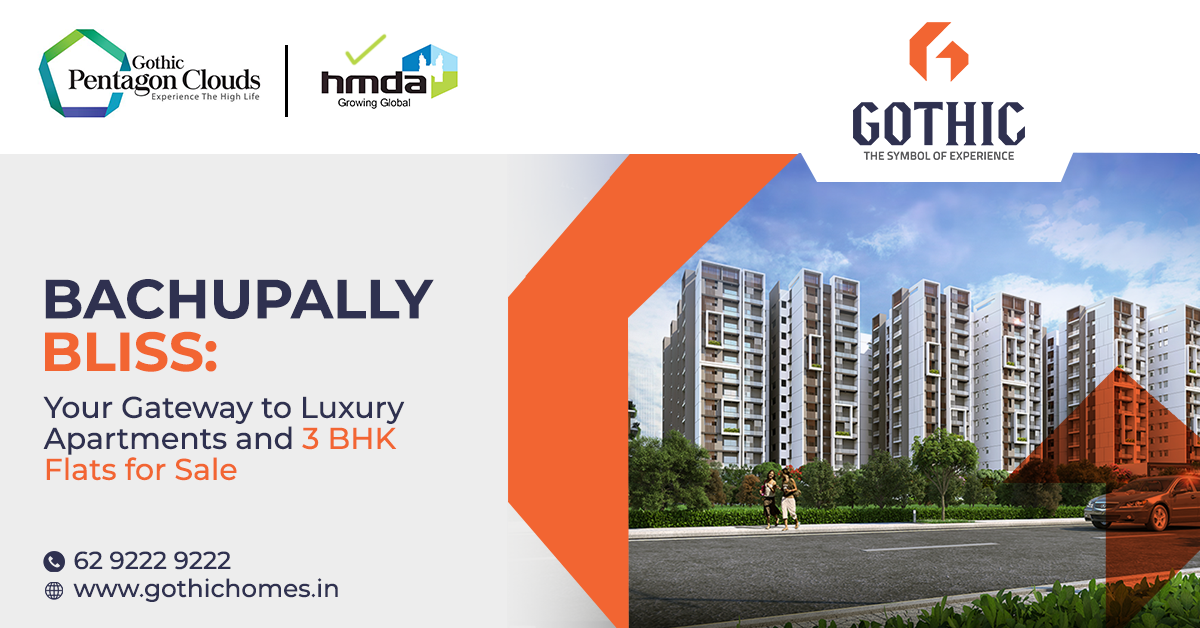 Your Gateway to Luxury Apartments and 3 BHK Flats for Sale